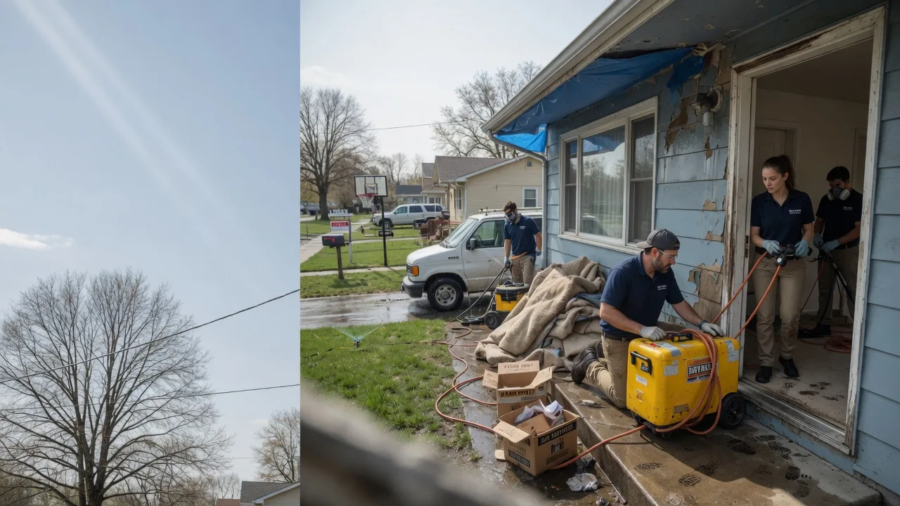 Basement Flood Cleanup in Marion, SD near me